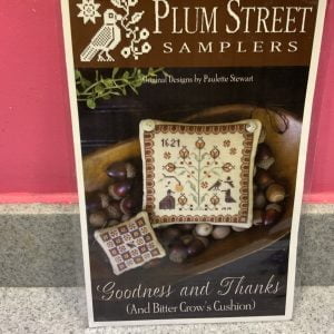 Plum Street Samplers “Goodness and Thanks” chart