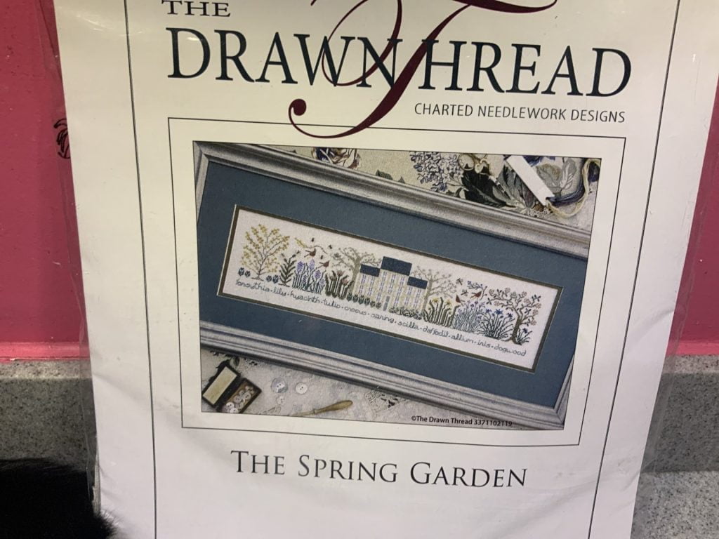 The Drawn Thread “The Spring Garden” kit - Cross Stitch & Framing ...