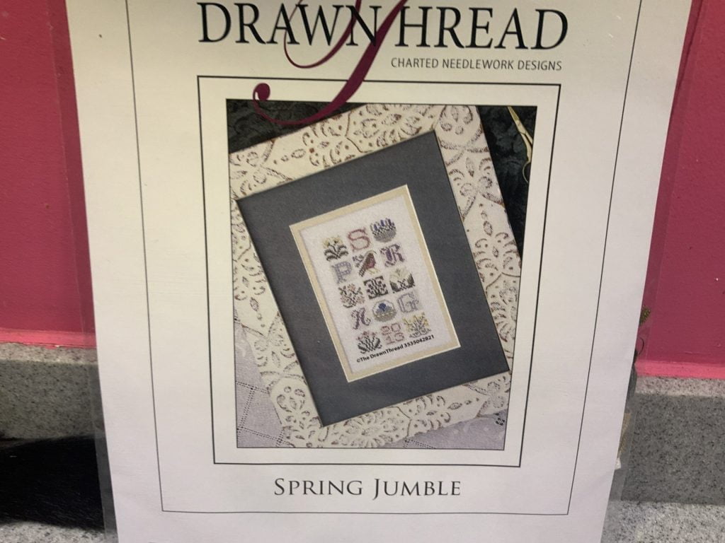 Jumbles Kit The Drawn Thread “Spring Jumble” kit - Cross Stitch & Framing Oswestry ...