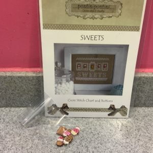 Puntini Puntini “Sweeets “ chart plus button pack