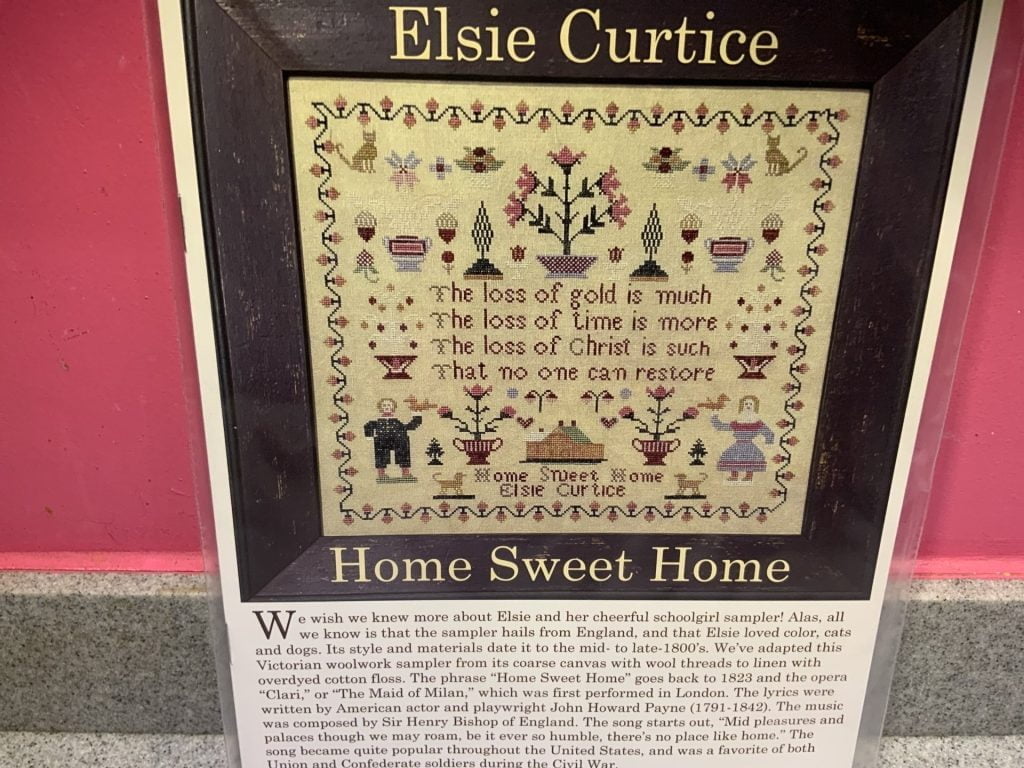 Needlework Press”Elsie Curtice” chart Cross Stitch & Framing Oswestry