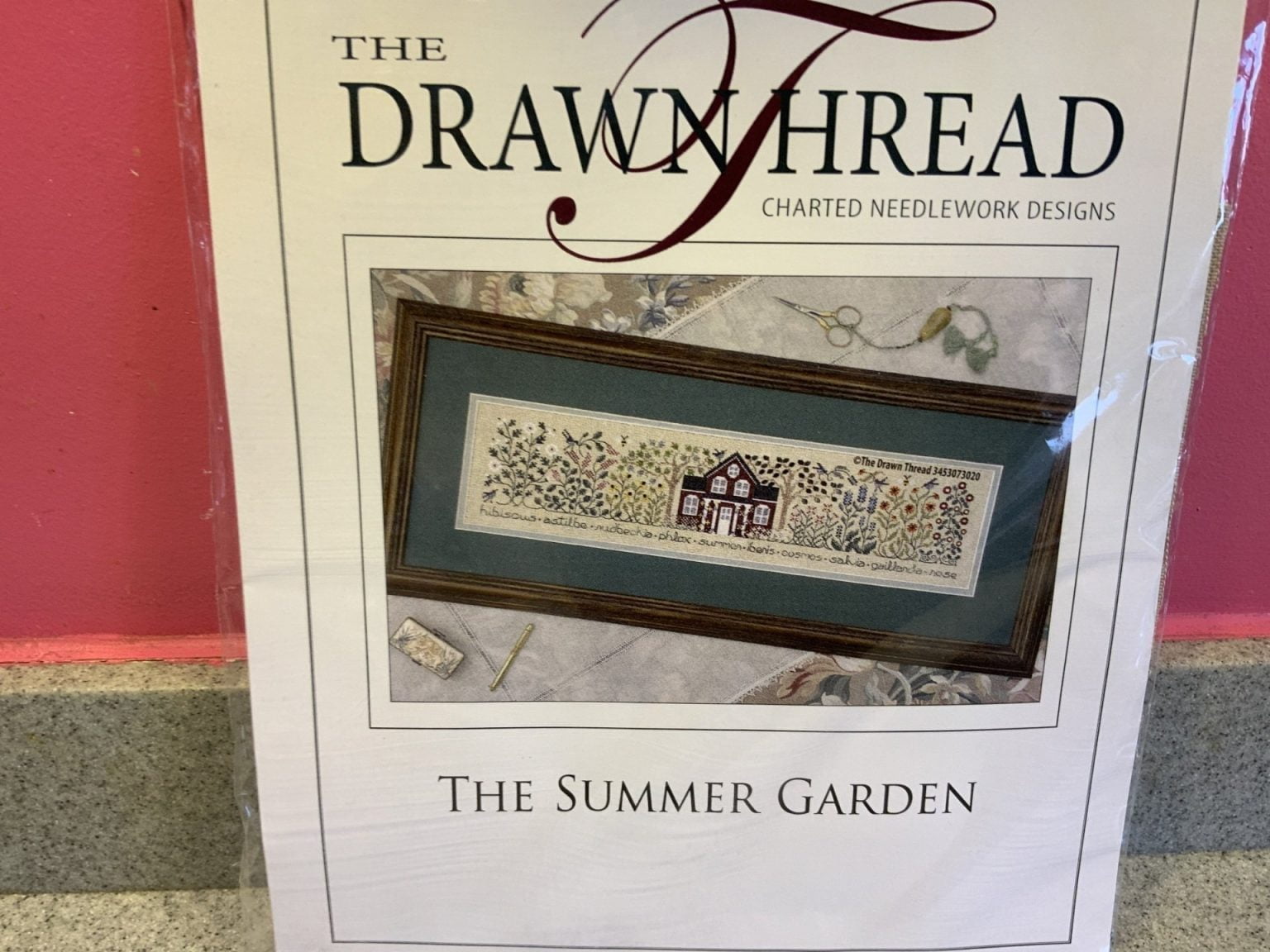The Drawn Thread “The Summer Garden” kit - Cross Stitch & Framing ...