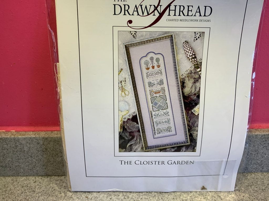 The Drawn Thread “The Cloister Garden” kit - Cross Stitch & Framing ...