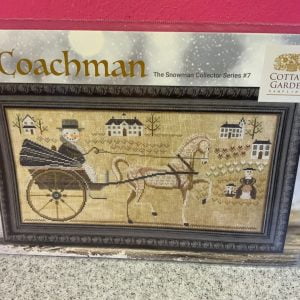 Cottage Garden The Snowman Collector”The Coachman” series 7