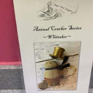 Stacy Nash Designs Animal Cracker series “Whittaker” chart