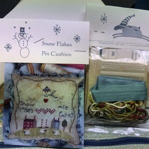 Shepherds Bush “Snow Flakes Pin cushion” kit