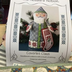 The Needle’s Notion “Coverlet Claus” chart