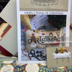 Puntini Puntini “When I think of Christmas” chart plus set of pins