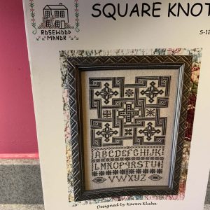 Rosewood Manor “Square Knot” chart