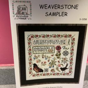 Rosewood Manor “Weaverstone Sampler” chart