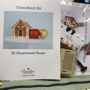 Canadian Stitchery “3D Gingerbread House” kit
