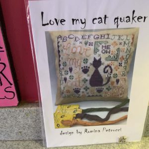 Roma’s Creations”Love my cat Quaker” chart