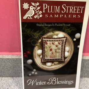 Plum Street Samplers “Winter Blessings” char