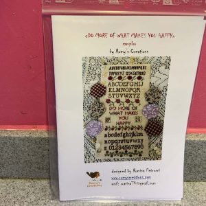 Romy’s Creations “Do more what makes you happy” chart