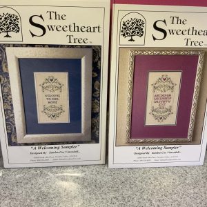 The Sweetheart Tree “A Welcoming Sampler “ + charm and beads