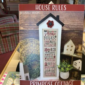 Primrose Cottage “House Rules” chart