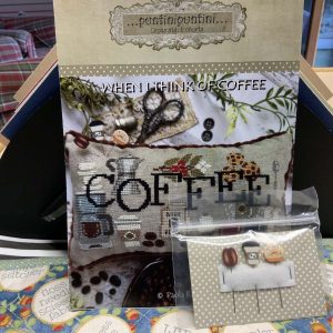 Puntini Puntini “When I think of Coffee” chart  set of pins