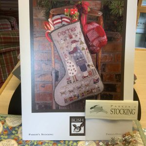 Shepherds Bush “Parker’s Stocking “ chart + charms