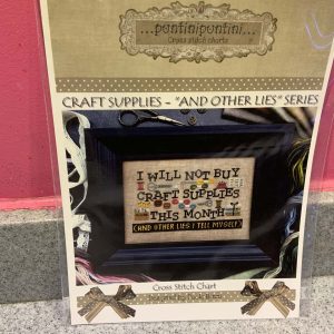 Puntini Puntini “Craft Supplies and other lies” chart