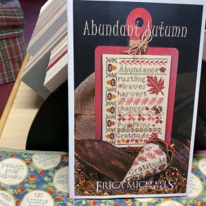 Erica Michaels “Abundant Autumn” chart + button
